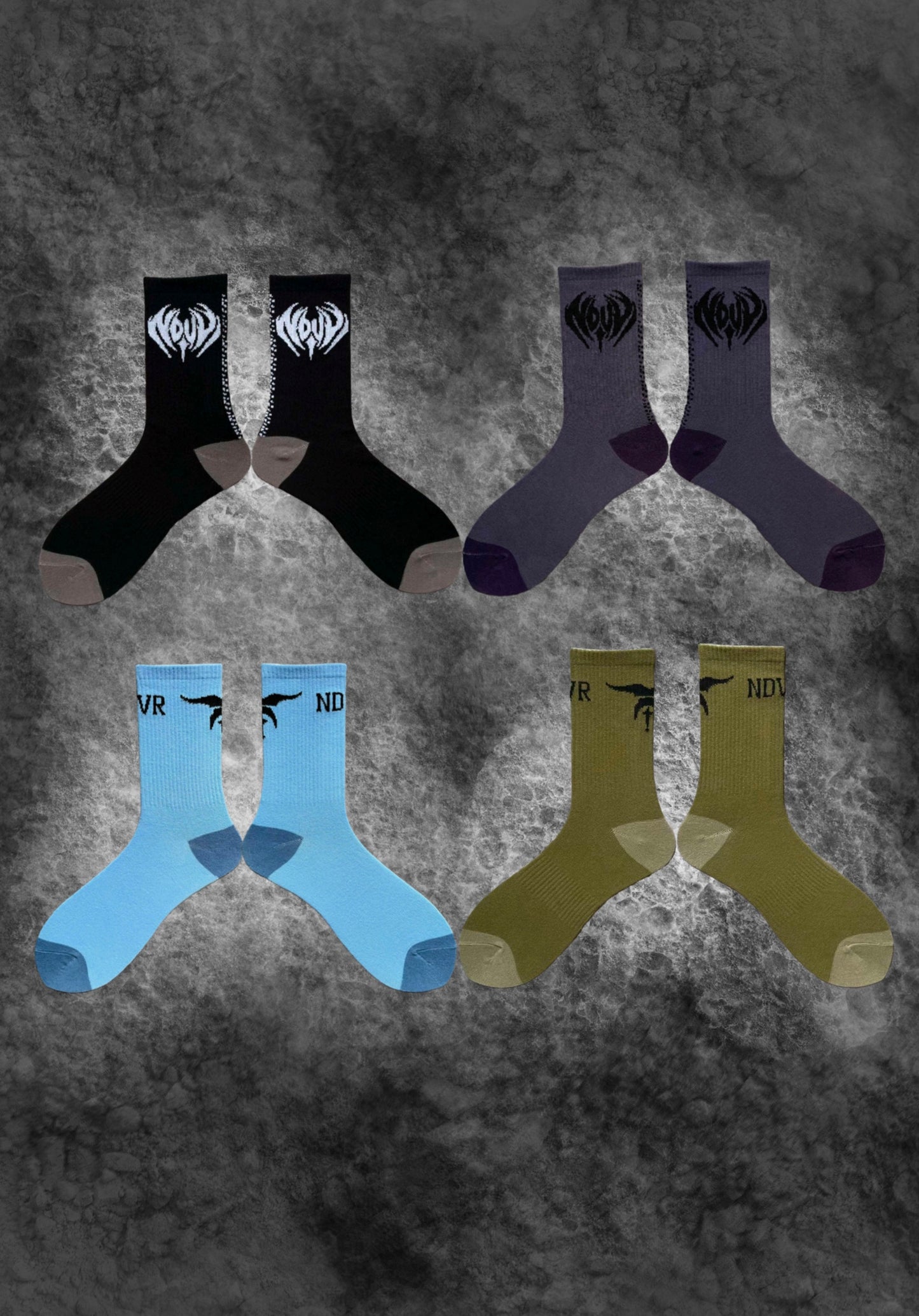 NDVR 4 pack sock bundle