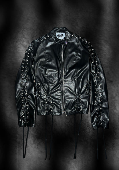 Black Leather Motorcycle Jacket